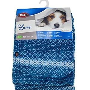TRIXIE Filt Lumi, jul, plysch, 150 x 100 cm, petroleumvit 4047974925416 TRIXIE Filt Lumi, jul, plysch, 150 x 100 cm, petroleumvit 4047974925416