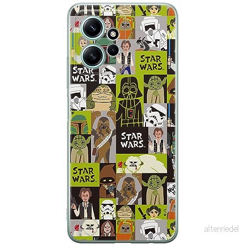 ERT GROUP mobiltelefonfodral för Xiaomi REDMI NOTE 12 4G originalt och officiellt licensierat Star Wars mönster 033 optimalt anpassad till formen på mobiltelefonen, fodral tillverkad av TPU plast 5905511941604