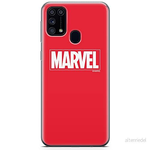 ERT GROUP mobiltelefonfodral för Samsung M31 originalt och officiellt licensierat Marvel mönster 002 optimalt anpassad till formen på mobiltelefonen, fodral tillverkad av TPU plast 5904805477416