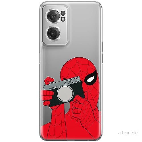 ERT GROUP mobiltelefonfodral för OnePlus NORD CE 2 originalt och officiellt licensierat Marvel mönster Spider Man 026 optimalt anpassad till formen på mobiltelefonen, gedeeltelijk transparant 5905795002749