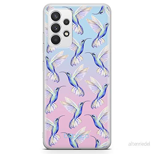 ERT GROUP mobiltelefonfodral för Samsung A32 4G LTE originalt och officiellt licensierat Babaco mönster Hummingbird 002 optimalt anpassad till formen på mobiltelefonen, fodral tillverkad av TPU plast 5903040470695