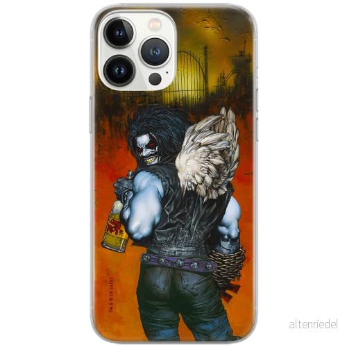 ERT GROUP mobiltelefonfodral för Iphone 13 PRO originalt och officiellt licensierat DC mönster Lobo 002 Vit optimalt anpassad till formen på mobiltelefonen, fodral tillverkad av TPU plast 5903932925210