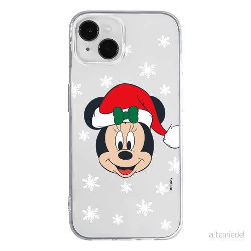ERT GROUP mobiltelefonfodral för Apple Iphone 14 originalt och officiellt licensierat Disney mönster Minnie 061 optimalt anpassad till formen på mobiltelefonen, gedeeltelijk transparant 5905131877215