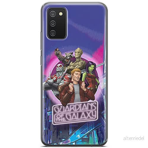 ERT GROUP mobiltelefonfodral för Samsung A02S originalt och officiellt licensierat Marvel mönster Guardians of the Galaxy 009 anpassad till formen på mobiltelefonen, fodral tillverkad av TPU plast 5903040238981