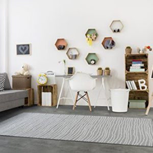 andiamo Vävmatta Bolonia mönster modern Öko Tex 100 matta, polypropen, ränder grå, 160 x 235 cm 4002398197221 andiamo Vävmatta Bolonia mönster modern Öko Tex 100 matta, polypropen, ränder grå, 160 x 235 cm 4002398197221