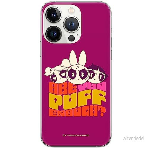 ERT GROUP mobiltelefonfodral för Iphone 13 PRO originalt och officiellt licensierat The Powerpuff Girls mönster 044, fodral tillverkad av TPU plast 5905511987633