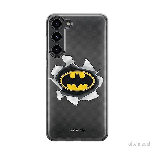 ERT GROUP mobiltelefonfodral för Samsung S23 PLUS originalt och officiellt licensierat DC mönster Batman 059 optimalt anpassad till formen på mobiltelefonen, fodral tillverkad av TPU plast 5905511453978
