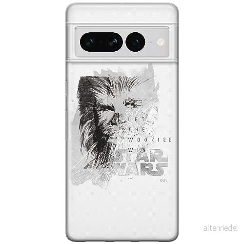 ERT GROUP mobiltelefonfodral för Google PIXEL 7 PRO originalt och officiellt licensierat Star Wars mönster Chewbacca 004 optimalt anpassad till formen på mobiltelefonen, fodral tillverkad av TPU plast 5905795166663