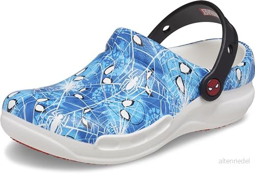 Crocs Unisex Spider Man Bistro CLG Clog, Vitt, 46/47 EU 196265383368