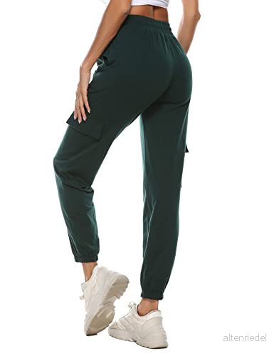 Doaraha Joggingbyxor Dam - 100% Bomull - Med Dragsko 740379228567