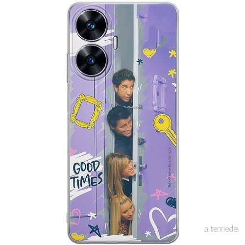 ERT GROUP mobiltelefonfodral för Realme C55 originalt och officiellt licensierat Friends mönster 036 optimalt anpassad till formen på mobiltelefonen, fodral tillverkad av TPU plast 5905795063313