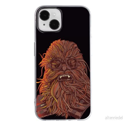ERT GROUP mobiltelefonfodral för Apple Iphone 14 originalt och officiellt licensierat Star Wars mönster Chewbacca 007 optimalt anpassad till formen på mobiltelefonen, fodral tillverkad av TPU plast 5905131880659