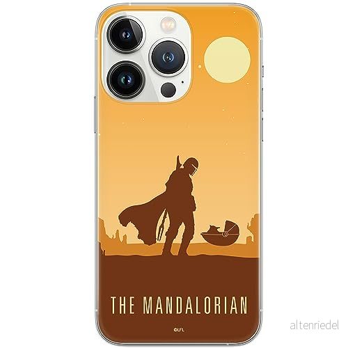ERT GROUP mobiltelefonfodral för Iphone 13 PRO MAX originalt och officiellt licensierat Star Wars mönster Baby Yoda 033 optimalt anpassad till formen på mobiltelefonen, fodral tillverkad av TPU plast 5905511757533