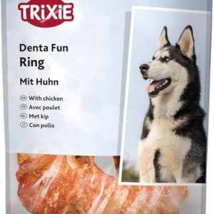 Trixie Denta Fun Chicken Chewing Ring ø 10 cm 110 g 4011905313283 Trixie Denta Fun Chicken Chewing Ring ø 10 cm 110 g 4011905313283