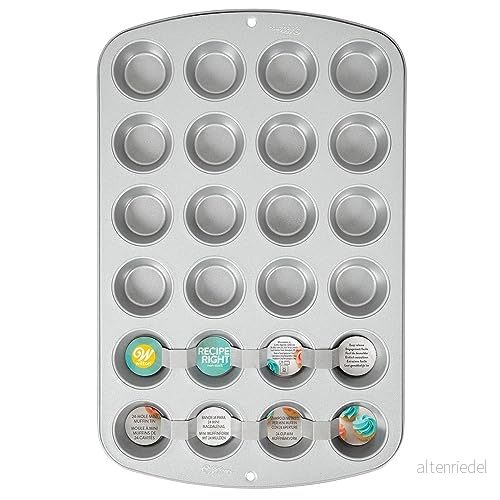 Wilton Recipe Right Mini Muffin Tin, 24 håligheter 70896025845