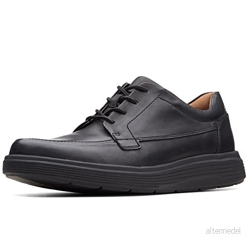 Clarks Un Abode Ease herr Derbys, Svart, 44 EU 5050408756783