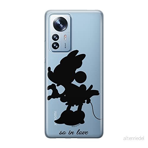 ERT GROUP mobiltelefonfodral för Xiaomi 12 / 12X originalt och officiellt licensierat Disney mönster Minnie 002 optimalt anpassad till formen på mobiltelefonen, gedeeltelijk transparant 5905511477974