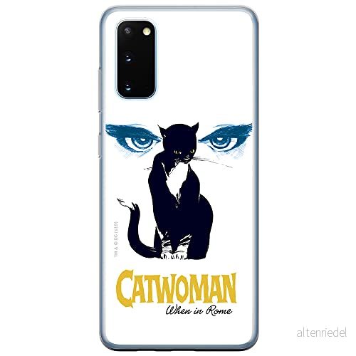 ERT GROUP mobiltelefonfodral för Samsung S20 / S11E originalt och officiellt licensierat DC mönster Catwoman 007 Vit optimalt anpassad till formen på mobiltelefonen, fodral tillverkad av TPU plast 5903537539294