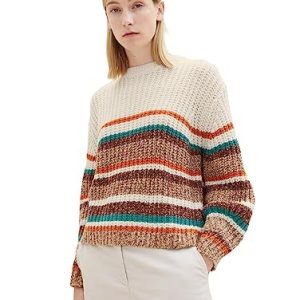 TOM TAILOR damtröja, 32444 Blush Multicolor Stripe, L 4067261184302 TOM TAILOR damtröja, 32444 Blush Multicolor Stripe, L 4067261184302