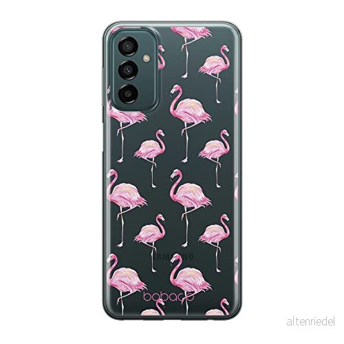 ERT GROUP mobiltelefonfodral för Samsung M13 4G/M23 5G/F23 originalt och officiellt licensierat Babaco mönster Flamingo 005 optimalt anpassad till formen på mobiltelefonen, gedeeltelijk transparant 5905511360108