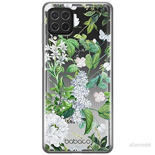 ERT GROUP mobiltelefonfodral för Samsung F62 / M62 originalt och officiellt licensierat Babaco mönster Flowers 038 optimalt anpassad till formen på mobiltelefonen, gedeeltelijk transparant 5905131302588