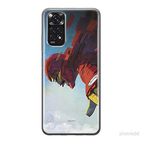 ERT GROUP mobiltelefonfodral för Xiaomi REDMI NOTE 11S 4G / 11 originalt och officiellt licensierat Marvel mönster Iron Man 015, fodral tillverkad av TPU plast 5905511555467