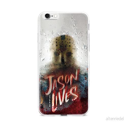 ERT GROUP mobiltelefonfodral för Iphone 6 PLUS originalt och officiellt licensierat Horror mönster Friday the 13th 004 optimalt anpassad till formen på mobiltelefonen, fodral tillverkad av TPU plast 5905511099534