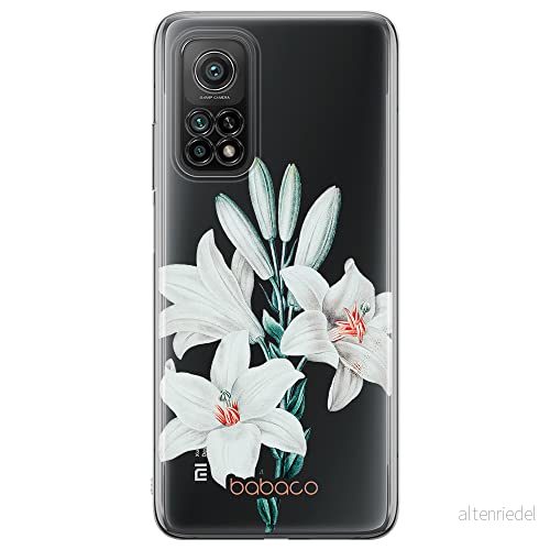 ERT GROUP mobiltelefonfodral för Huawei P30 originalt och officiellt licensierat Babaco mönster Flowers 039 Vit optimalt anpassad till formen på mobiltelefonen, gedeeltelijk transparant 5905131307446