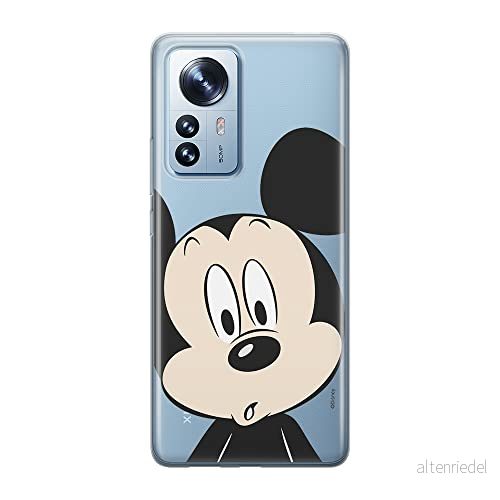 ERT GROUP mobiltelefonfodral för Xiaomi 12 / 12X originalt och officiellt licensierat Disney mönster Mickey 019 optimalt anpassad till formen på mobiltelefonen, gedeeltelijk transparant 5905511480875