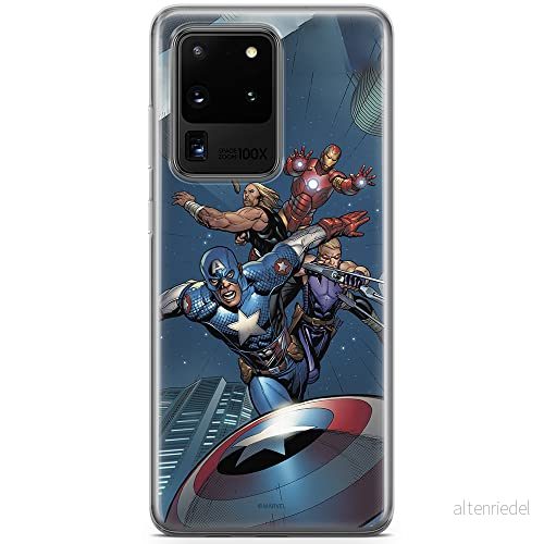 ERT GROUP Mobiltelefonskal för Samsung S20 Ultra original och officiellt licensierat Marvel Avengers 008 optimalt anpassat till mobiltelefonens form, TPU fodral 5903537497471