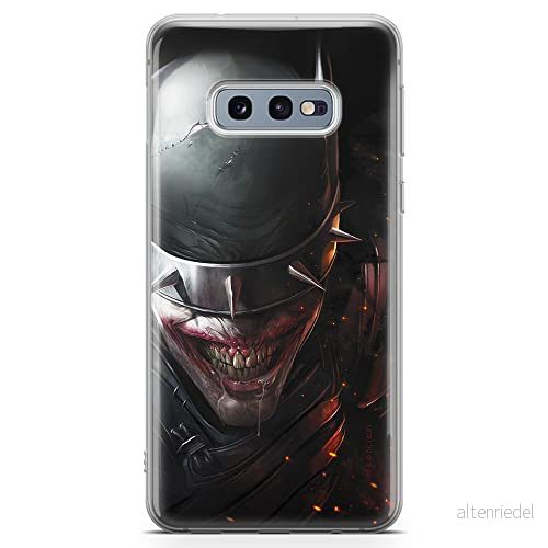 ERT GROUP mobiltelefonfodral för Samsung S10e originalt och officiellt licensierat DC mönster Batman Who Laughs 002 optimalt anpassad till formen på mobiltelefonen, fodral tillverkad av TPU plast 5902980680898