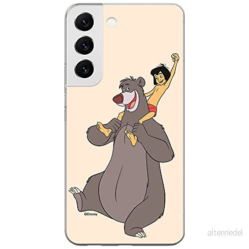 ERT GROUP mobiltelefonfodral för Samsung S22 originalt och officiellt licensierat Disney mönster Jungle Book 002 optimalt anpassad till formen på mobiltelefonen, fodral tillverkad av TPU plast 5905131197252