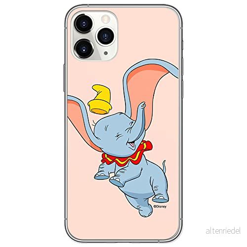 ERT GROUP mobiltelefonfodral för Iphone 11 PRO MAX originalt och officiellt licensierat Disney mönster Dumbo 015 optimalt anpassad till formen på mobiltelefonen, fodral tillverkad av TPU plast 5905131180537