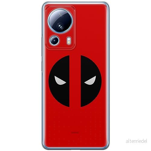 ERT GROUP mobiltelefonfodral för Xiaomi 13 LITE/CIVI 2 originalt och officiellt licensierat Marvel mönster Deadpool 004 optimalt anpassad till formen på mobiltelefonen, fodral tillverkad av TPU plast 5905511918187