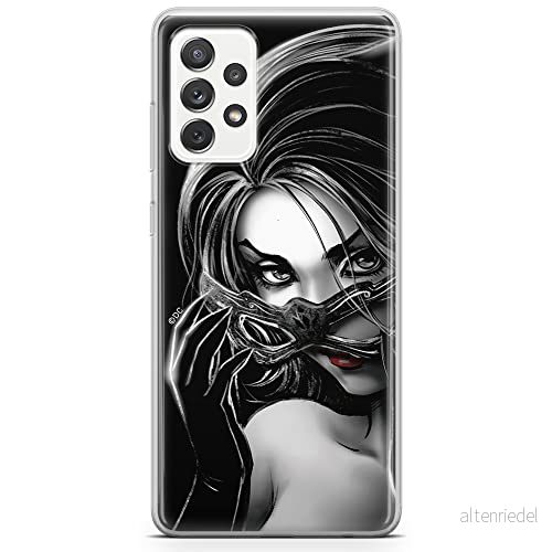 ERT GROUP mobiltelefonfodral för Samsung A73 5G originalt och officiellt licensierat DC mönster Catwoman 004 optimalt anpassad till formen på mobiltelefonen, fodral tillverkad av TPU plast 5904805522154