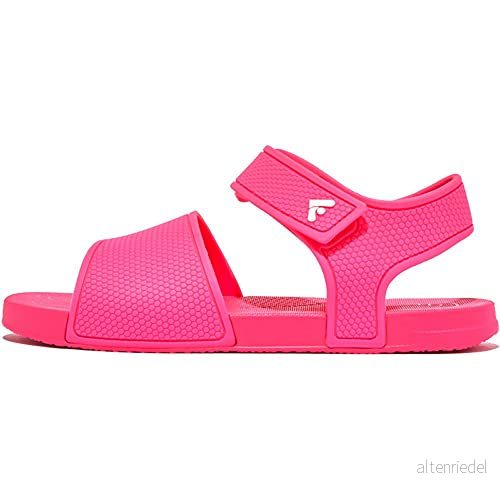 Fitflop Unisex barns iqushion ergonomiska ryggrem sandaler, Rosa sylt, 21 EU 195305766390