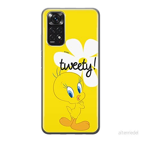 ERT GROUP mobiltelefonfodral för Xiaomi REDMI NOTE 11S 4G / 11 originalt och officiellt licensierat Looney Tunes mönster Tweety 005, fodral tillverkad av TPU plast 5905511557249