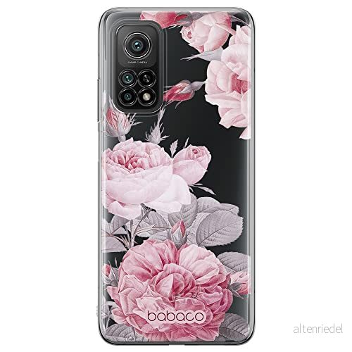 ERT GROUP mobiltelefonfodral för Xiaomi Redmi Note 11 Pro 5G/11 4G originalt och officiellt licensierat Babaco mönster Flowers 050, gedeeltelijk transparant 5905131348869