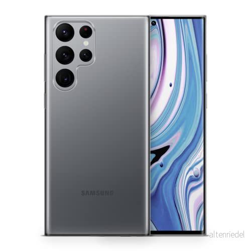 Babaco Premium Clear mobiltelefonfodral för Samsung S22 ULTRA optimalt anpassat till formen på mobiltelefonen, kristallfodral av TPU 5903932893694