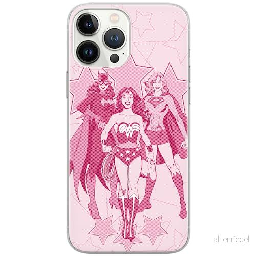 ERT GROUP mobiltelefonfodral för Iphone 13 PRO MAX originalt och officiellt licensierat DC mönster Super Girls 002 Vit optimalt anpassad till formen på mobiltelefonen, fodral tillverkad av TPU plast 5903932874174
