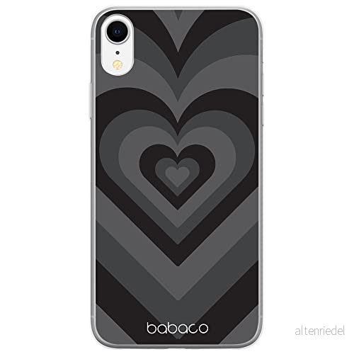 ERT GROUP mobiltelefonfodral för Iphone XR originalt och officiellt licensierat Babaco mönster Hearts 007 optimalt anpassad till formen på mobiltelefonen, fodral tillverkad av TPU plast 5904805679841