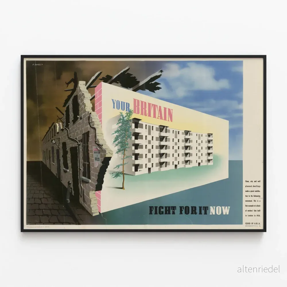 Vintageposter Your Britain Fight For It Now – Historisk brittisk väggdekoration Vintageposter Your Britain Fight For It Now – Historisk brittisk väggdekoration