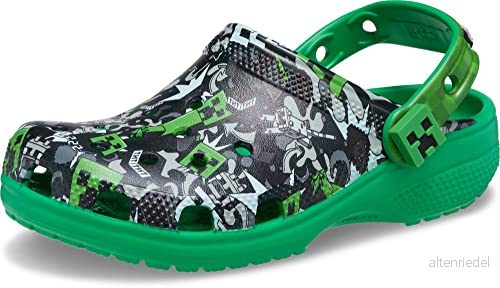 Crocs Unisex barn, Minecraft Classic Clog K, flerfärgad, 28/29 EU 196265292103
