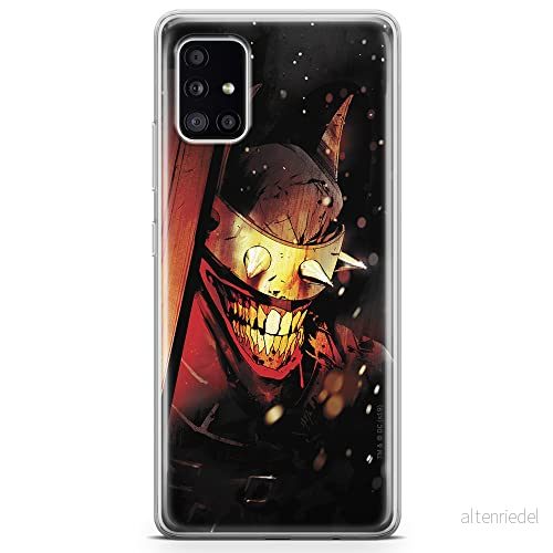 ERT GROUP mobiltelefonfodral för Samsung A51 5G originalt och officiellt licensierat DC mönster Batman Who Laughs 005 optimalt anpassad till formen på mobiltelefonen, fodral tillverkad av TPU plast 5904805449291