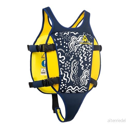 AQUASPHERE Swim Vest Tillbehör för ungdomsutrustning Unisex, Marinblå, M 3665771142747