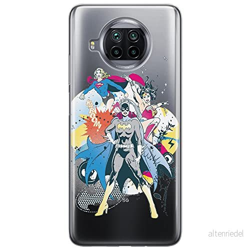 ERT GROUP mobiltelefonfodral för Xiaomi MI 10T LITE/REDMI NOTE 9 PRO 5G originalt och officiellt licensierat DC mönster Super Girls 001, gedeeltelijk transparant 5903537161334