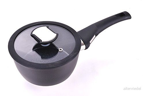 Berndes 0019881752 Balance Induction Enduro Stielgryta 16 cm, aluminium, 1,4 liter, svart 4006189038090
