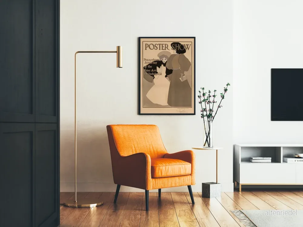 Showposter - Dekorativ poster i vintage stil Art Nouveau - Bild 2