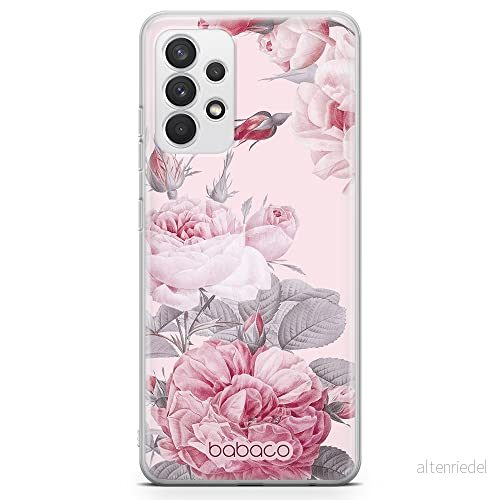 ERT GROUP mobiltelefonfodral för Samsung A32 4G LTE originalt och officiellt licensierat Babaco mönster Flowers 050 optimalt anpassad till formen på mobiltelefonen, fodral tillverkad av TPU plast 5905131350459