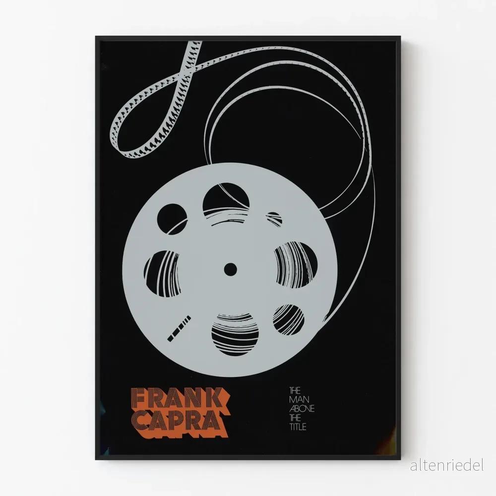Filmposter med filmrulle av Frank Capra